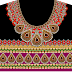 Jewelry Print Lehenga Textile Digital Design - Front 2739