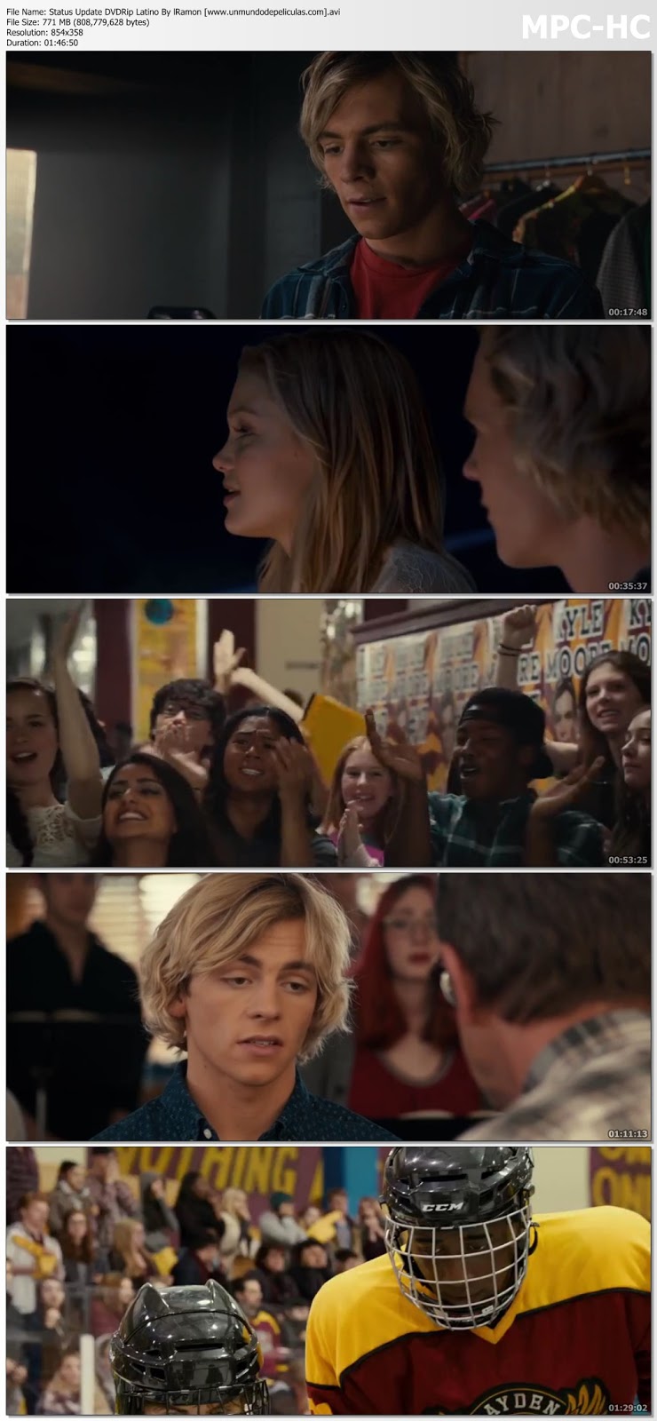 Capturas de la película.