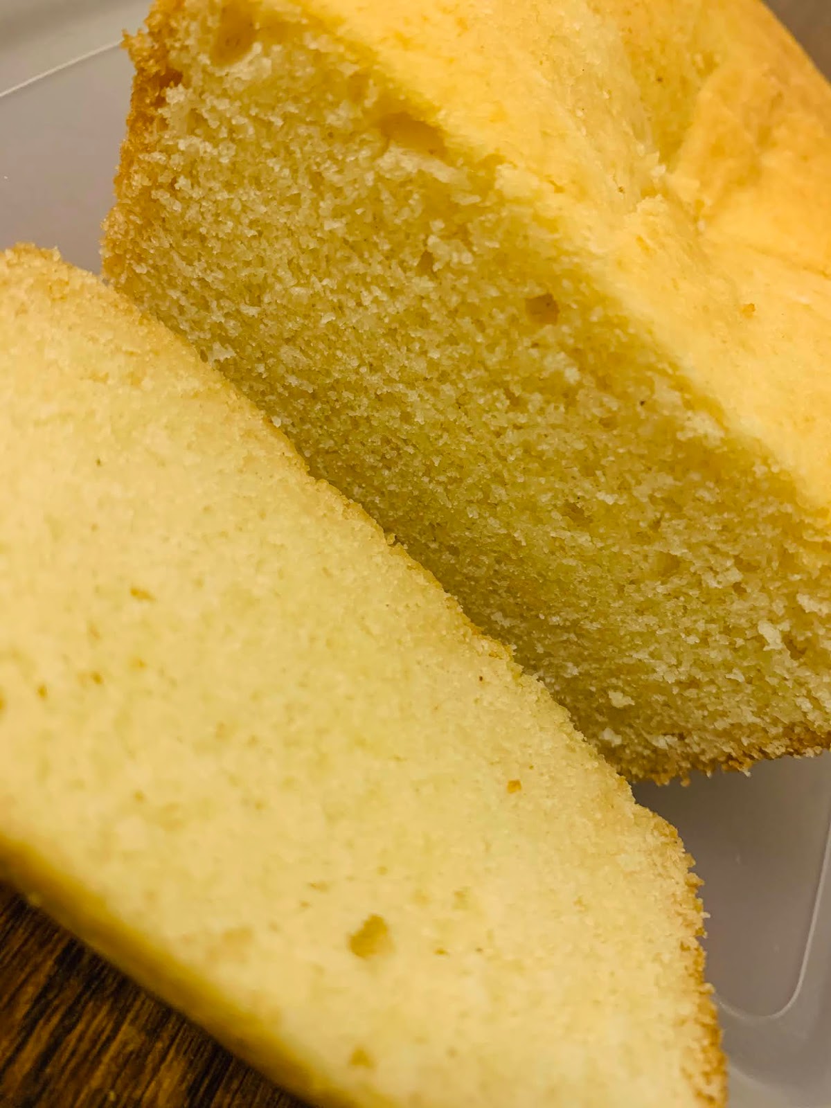 Eggless Ghee Cake