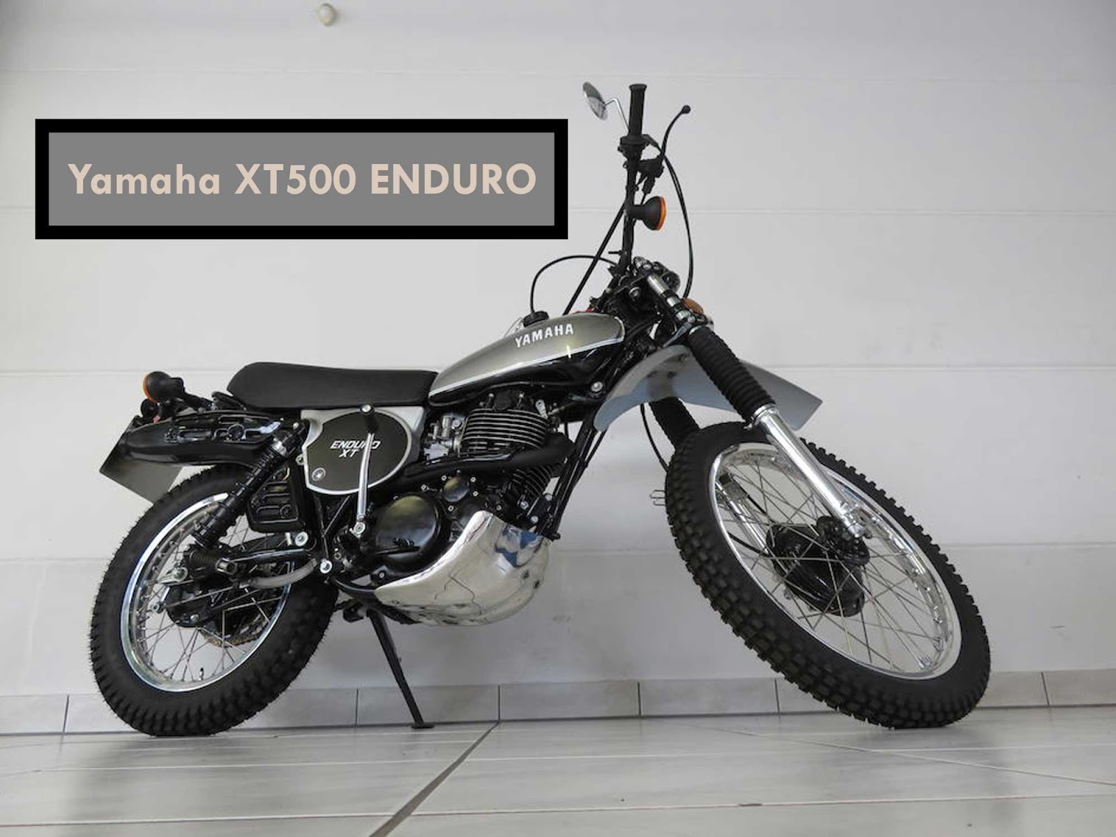 Street Legal 1978 Yamaha XT500 Enduro - Yamaha Old Bikes List