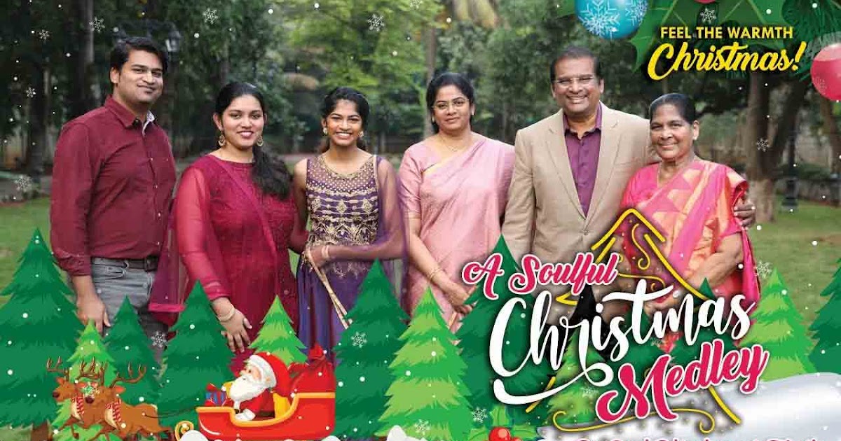 Dr. Paul Dhinakaran &amp; Family Song A Soulful Christmas Medley - Christking - Lyrics