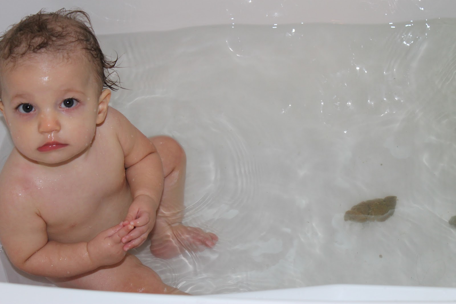 Minnesota Baby First Bath Poop