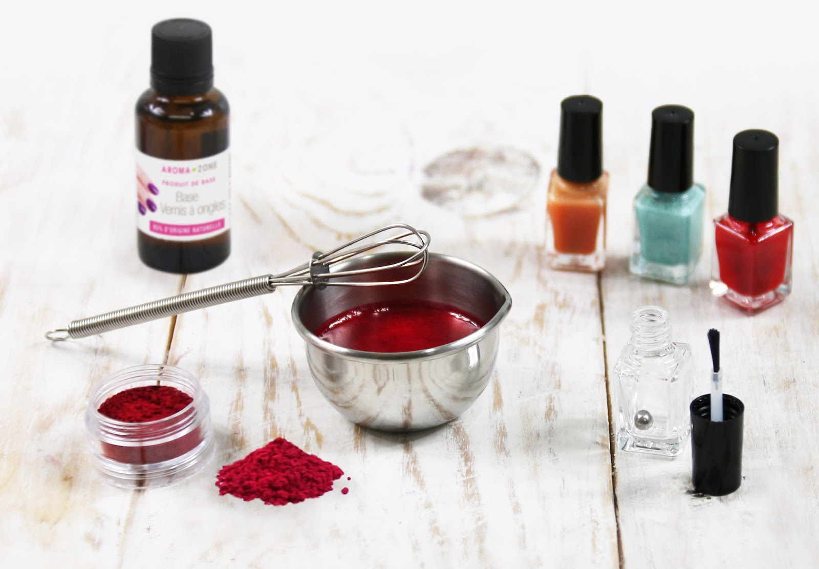 Michele in wonderland Faites votre vernis à la maison avec AromaZone