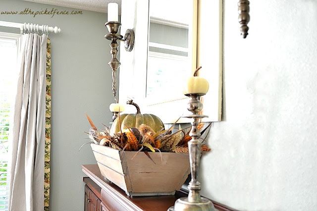 Fall mantel fall, mantel, pumpkins