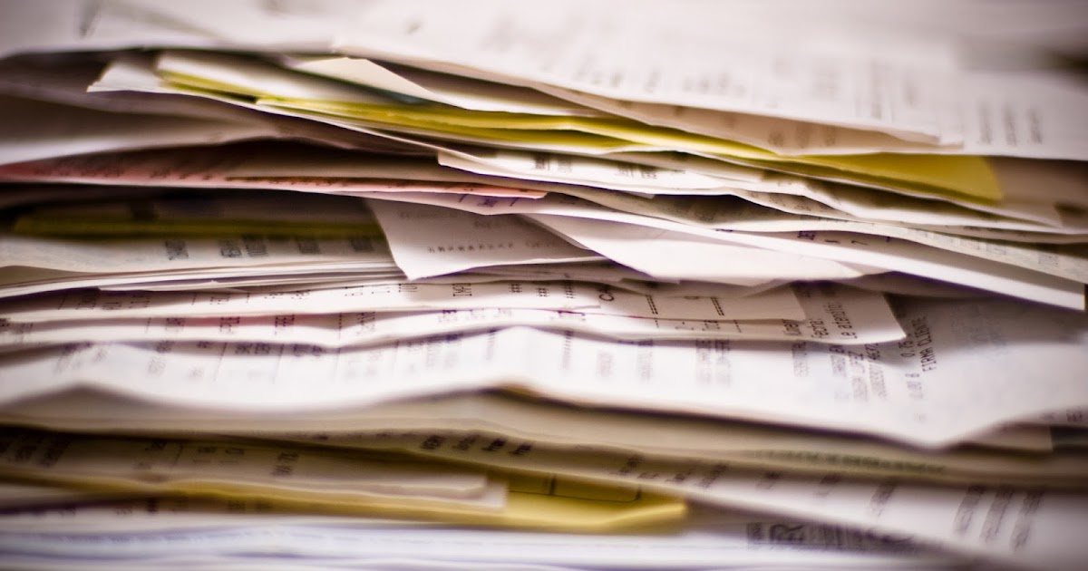 Paperwork, paperwork & more paperwork