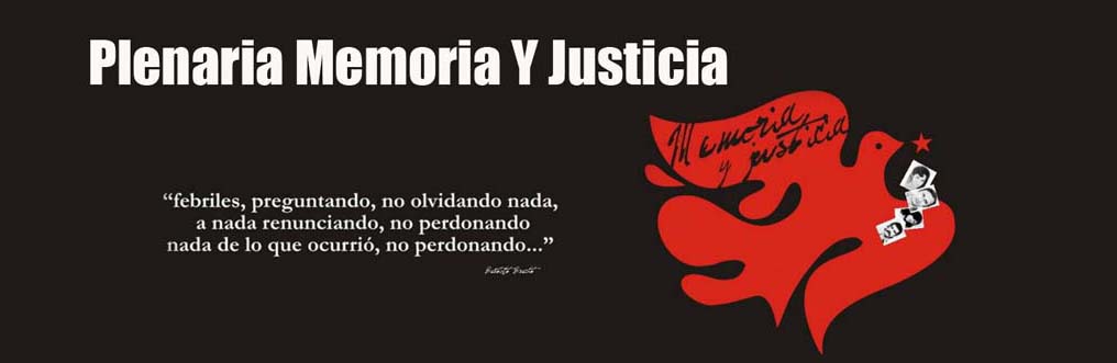 Plenaria Memoria Y Justicia