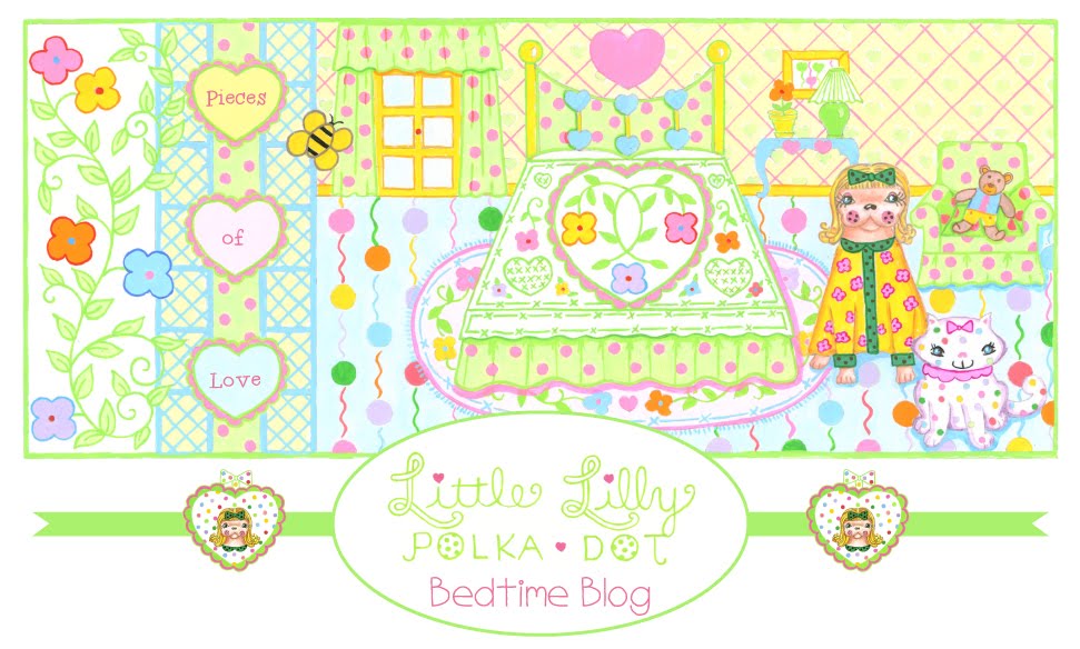 Little Lilly Polka Dot Bedtime Blog