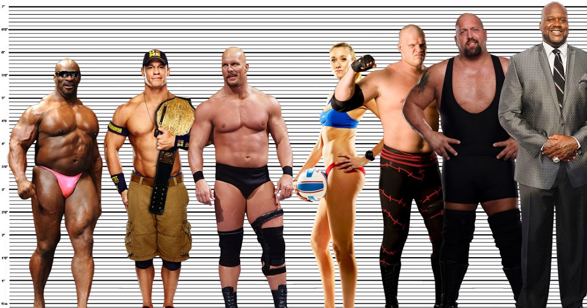 Big Show Height Photographic Height Comparison Brie. www.brie.me. 