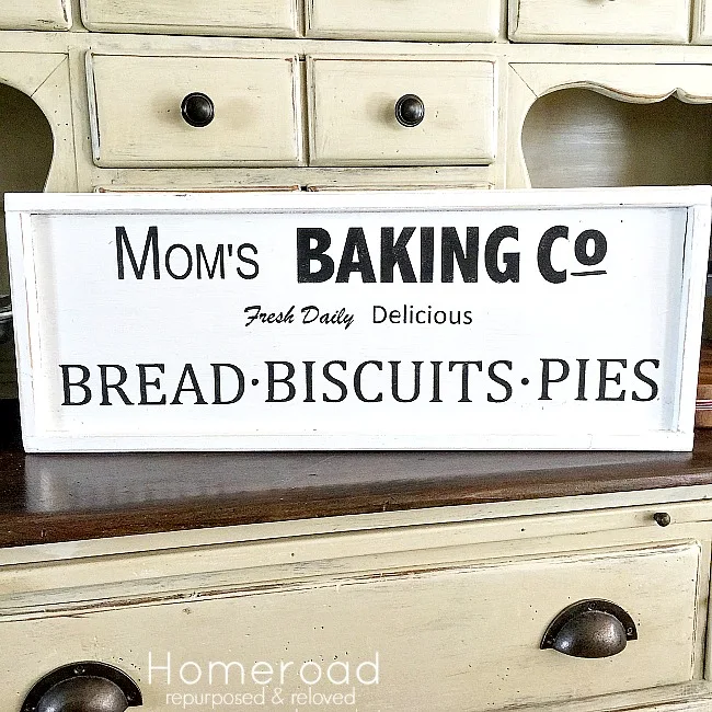 Mom's Farmhouse Baking Company Sign Request