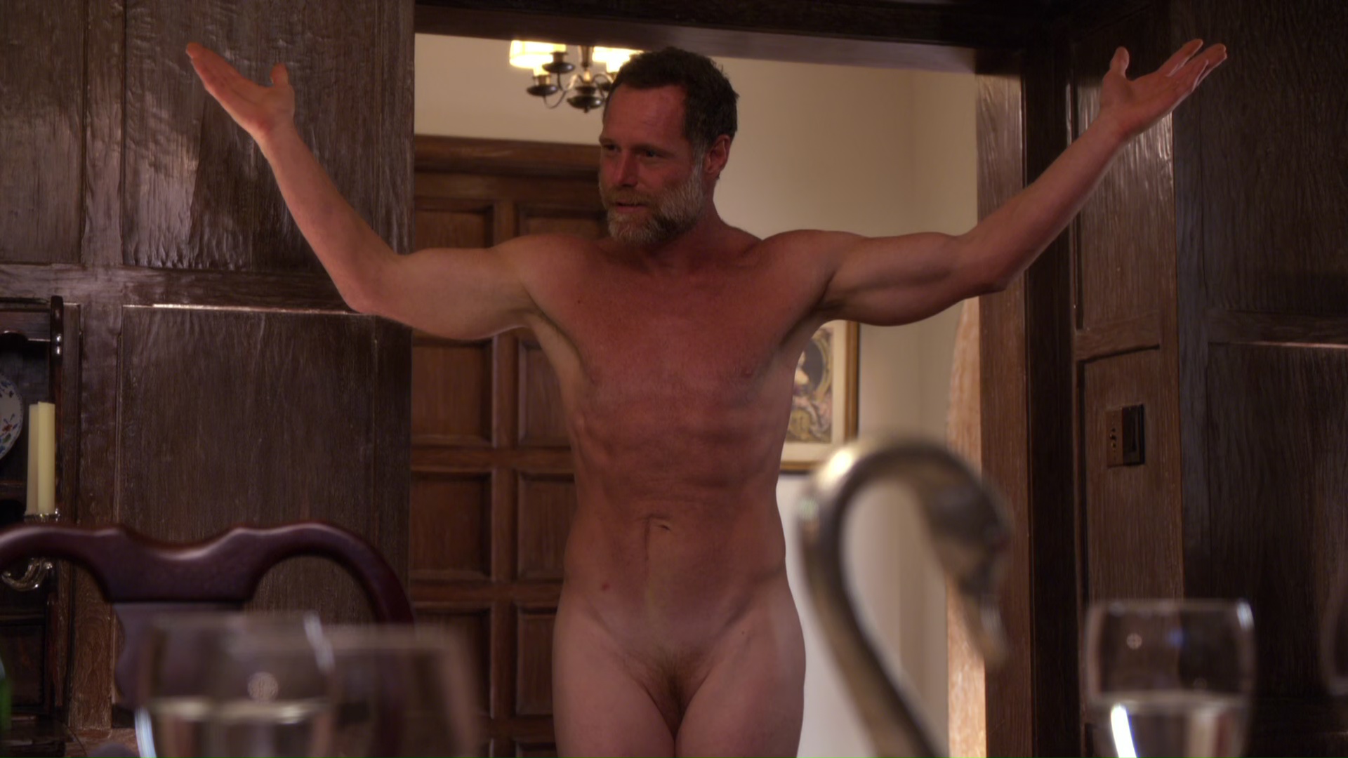 Jason Beghe nude in Californication 3-01 "Wish You Were Here" .