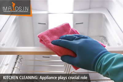 KITCHEN CLEANING: Appliance plays a crucial role