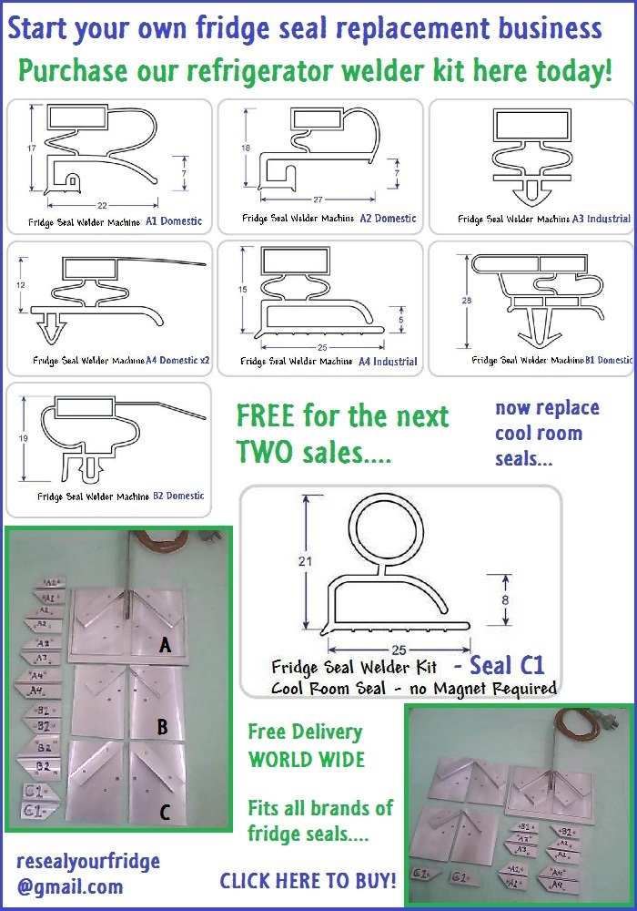 Refrigeration Gasket Manufacturing Welder Kit For Fridge Seal