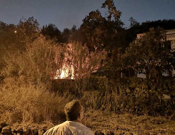 Conato de incendio en Barranco de Las Madres, Gran Canaria Conato de incendio en Barranco de Las Madres, Gran Canaria