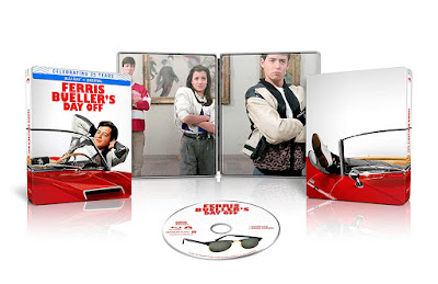 Ferris Buellers Day Off 35th Anniversary Bluray Steelbook Overview