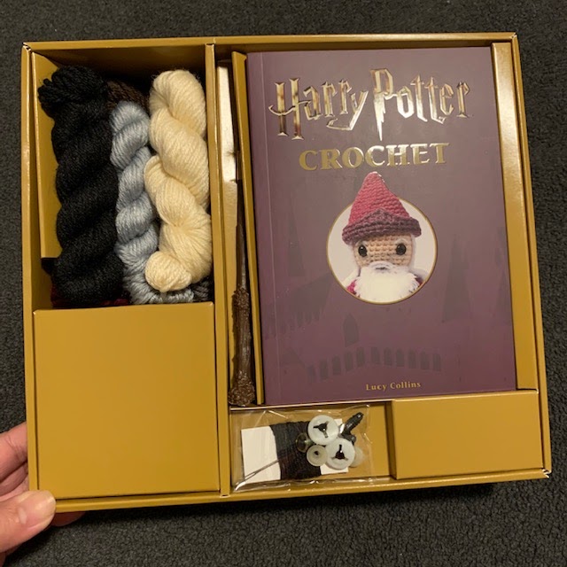 Harry Potter The Woobles Crochet Kit With Hook For Beginners Albus  Dumbledore