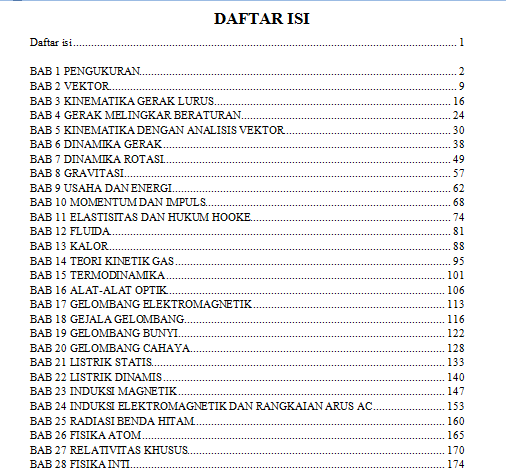 Penerbit online indonesia Bagaimana cara membuat daftar isi pada microsoft word? - Asep Respati