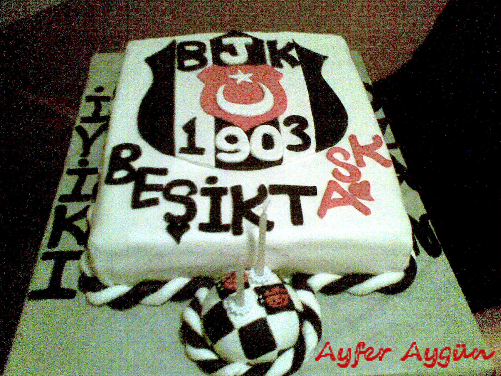 Ayfer�in El Yapımı Pastaları Ozan�ın Beşiktaş�lı Pastası