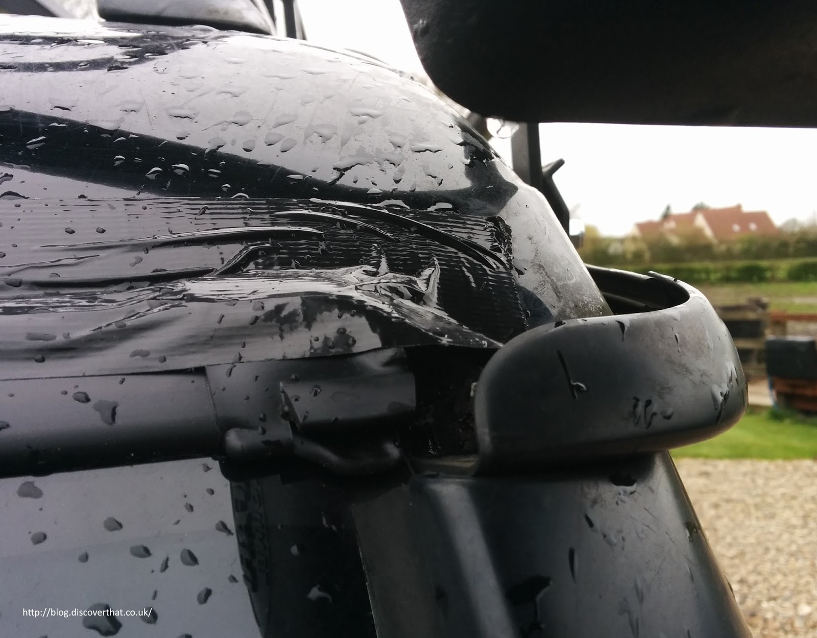 DiscoverThat Journal Leaking screen