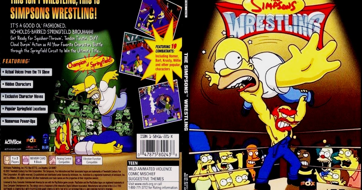 Descargar The Simpsons Wrestling para PC PORTABLE SIN ...