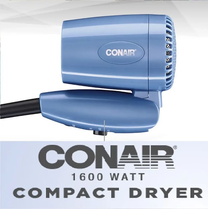 Conair 1600 Watt Compact Hair Dryer Review