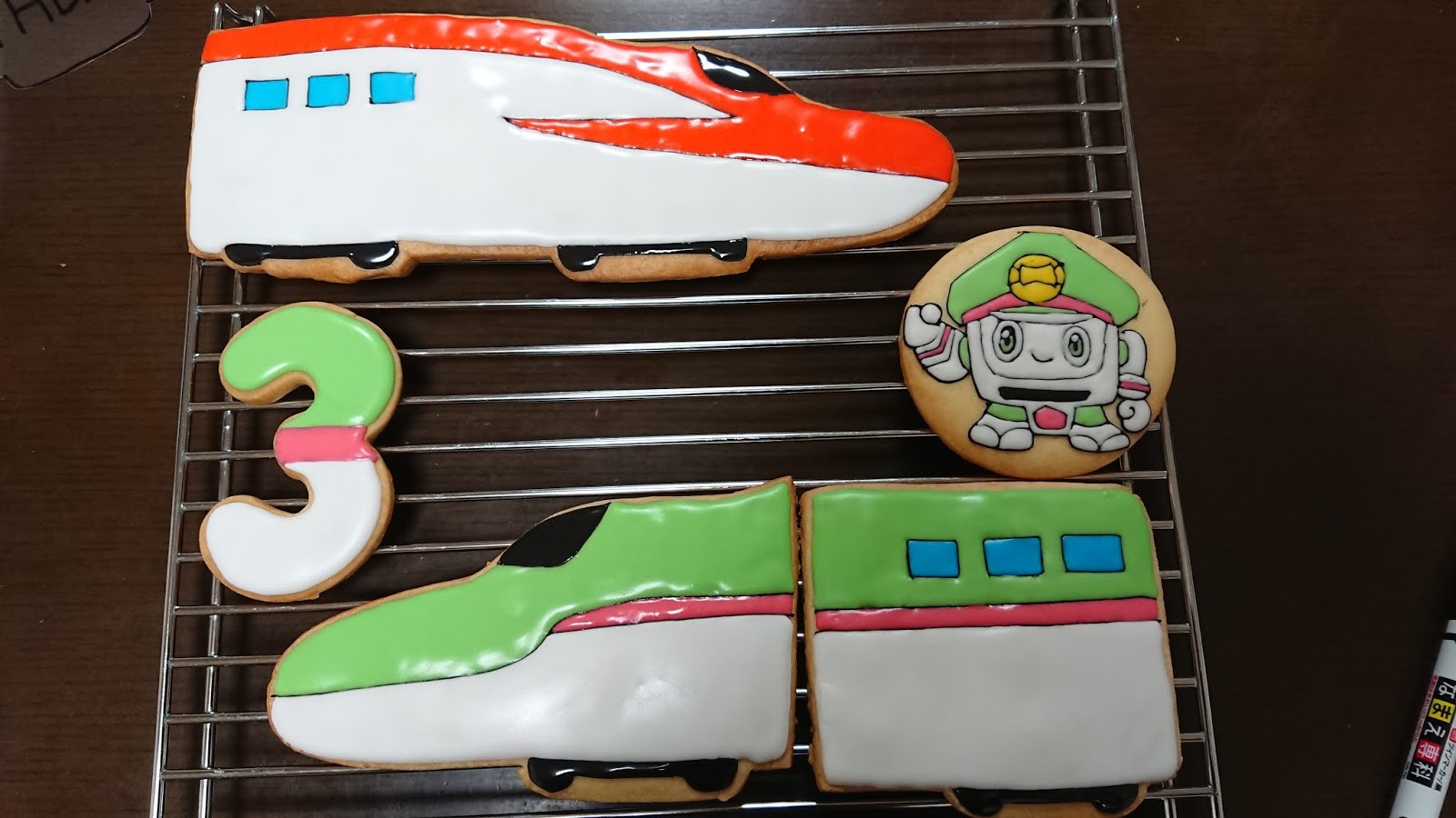 郡山市 自宅でのんびりお菓子教室 ベビママsweets 6 15 新幹線ケーキ