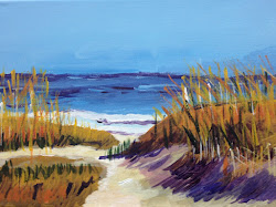 acrylic painting simple beach paintings grass beginner nowak richard landscape paint canvas easy tutorials fine posted am job landscapes beginners