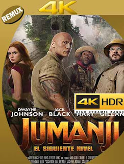 Jumanji: El Siguiente Nivel (2019) 4K REMUX 2160p UHD [HDR] Latino [GoogleDrive]