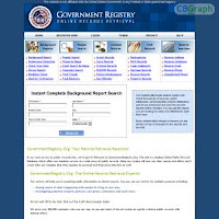 GovernmentRegistry.org - Public Records Online