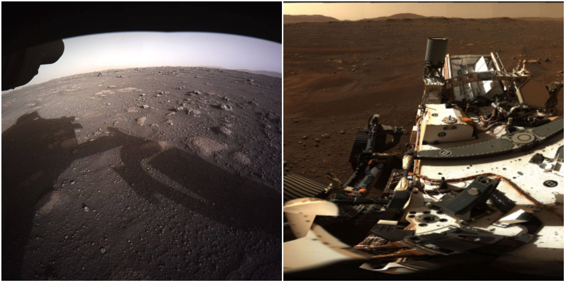 NASA just unveiled a high-def, 360-degree panorama of Mars from the Perseverance rover. It's made from 142 photos.