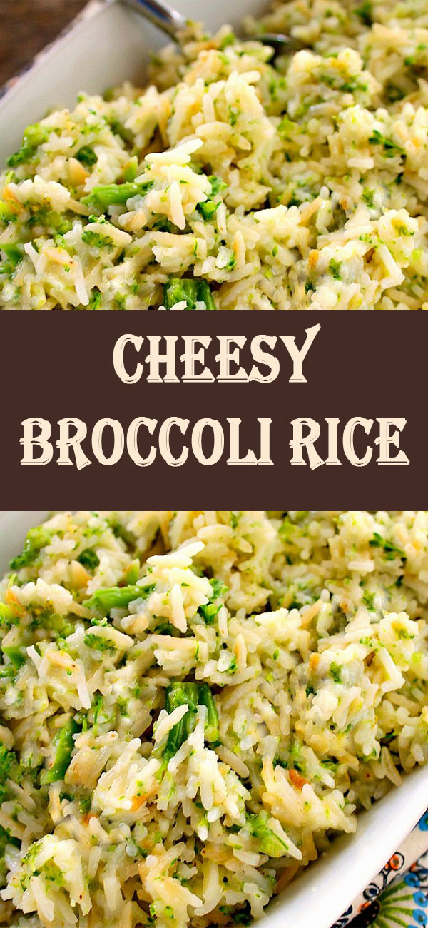 CHEESY BROCCOLI RICE