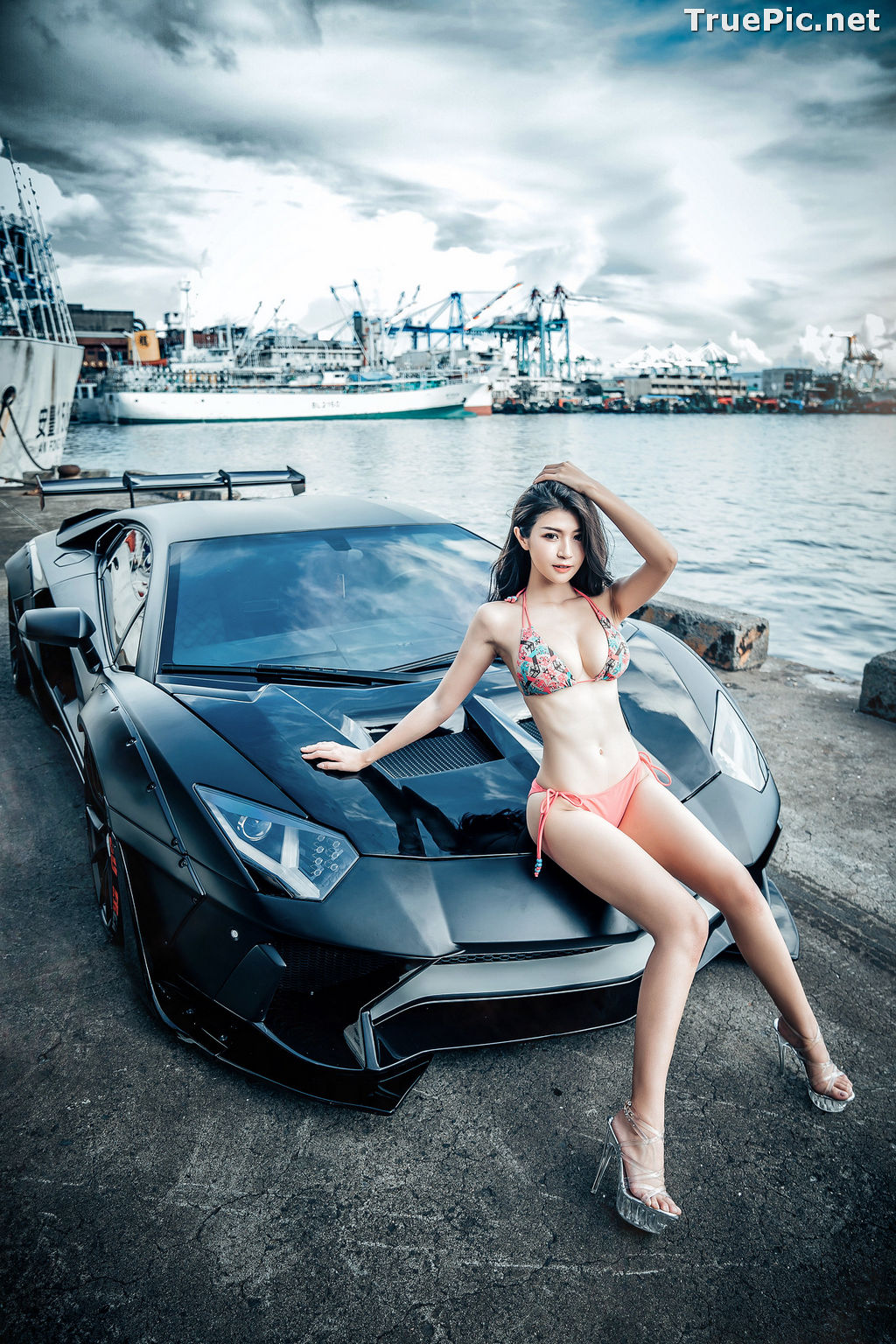 Image Taiwanese Model - 珈伊Femi - Sexy Beautiful Girl and Supercars - TruePic.net - Picture-12