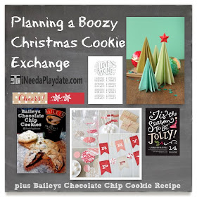 Planning a Boozy Cookie Exchange plus Baileys Chocolate Chip Cookie Recipe