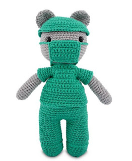 PATRON GRATIS OSO DOCTOR AMIGURUMI 41789