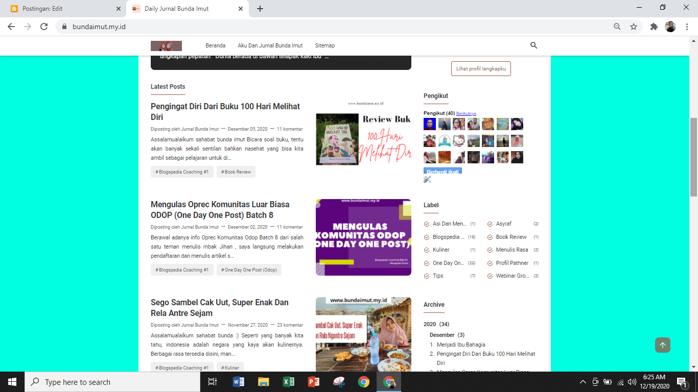 tips merubah template blog