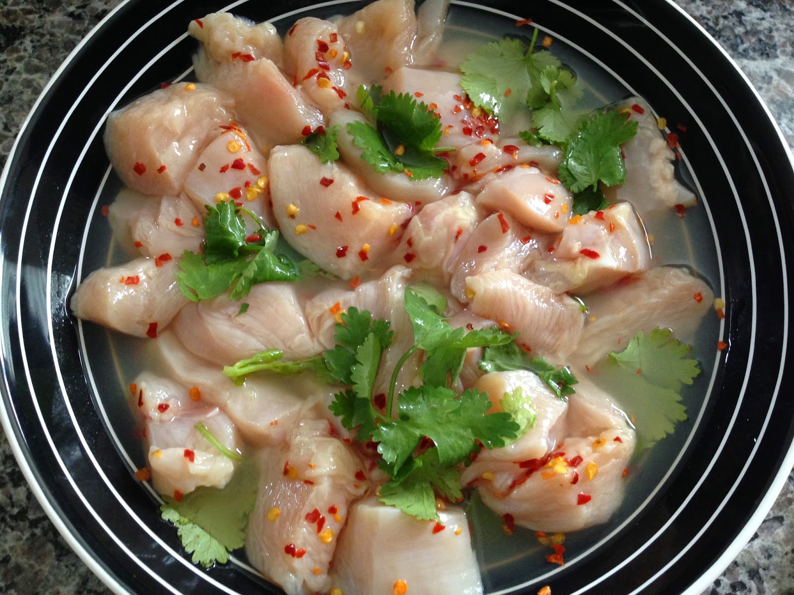 Chocolate Spinach Margarita Chicken with Avocado and Mango Salsa