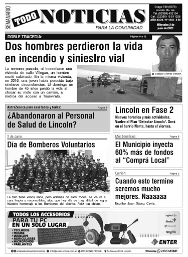 TAPA 2 DE JUNIO DE 2021