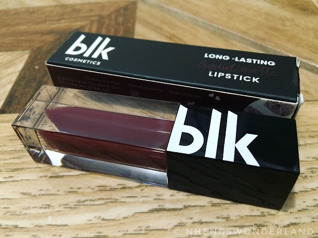 BLK Cosmetics: Love Long-Lasting Matte Liquid Lipstick Review