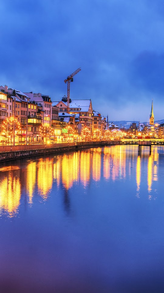 Christmas In Zurich  Android Best Wallpaper