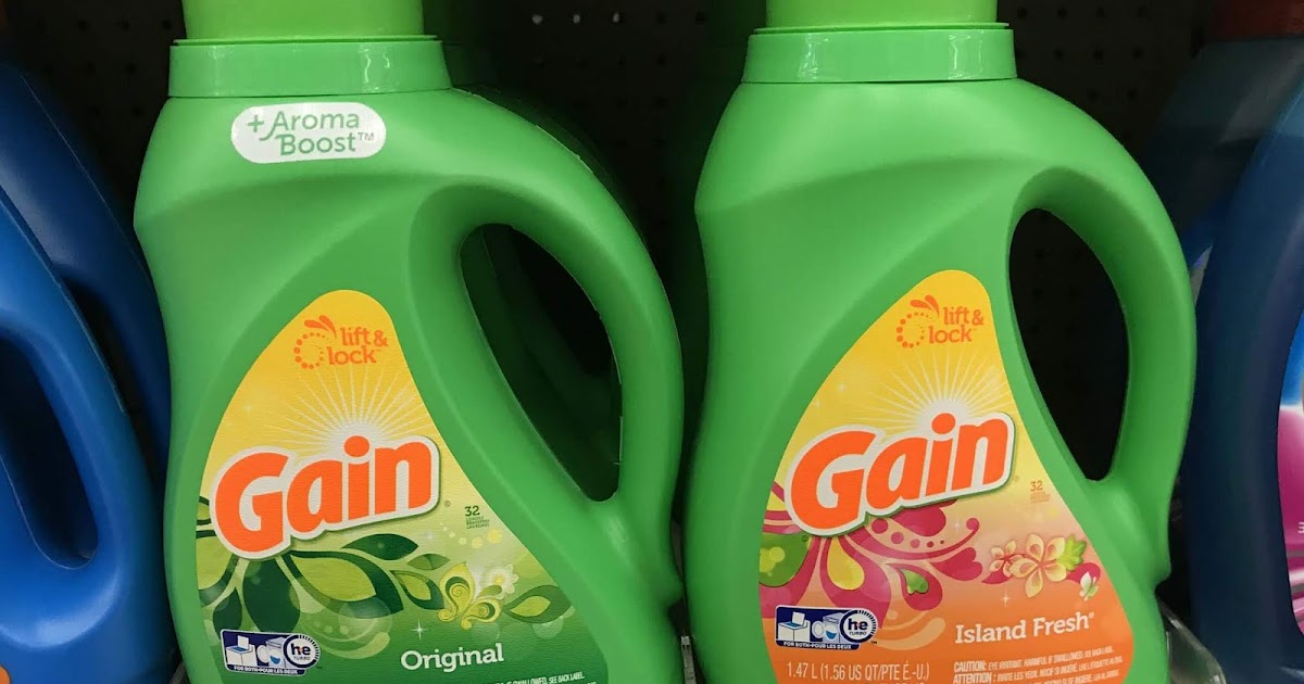 Family Dollar Gain Liquid Laundry Detergent 1.95 (Save 50!)