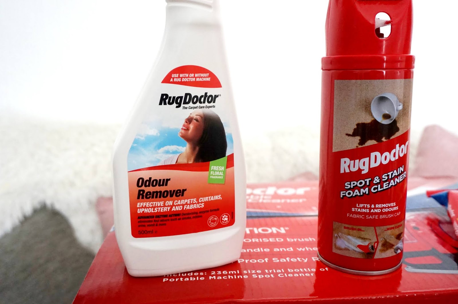 Keeping our carpets clean with Rug Doctor Solutions Beth Owen