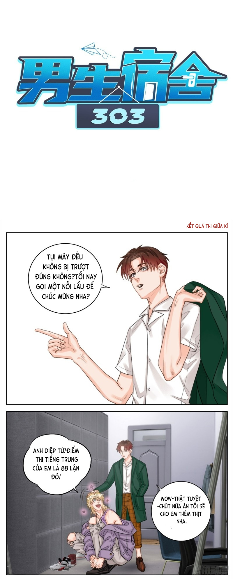 Đọc truyện Ký túc xá nam phòng 303 - Chapter 3