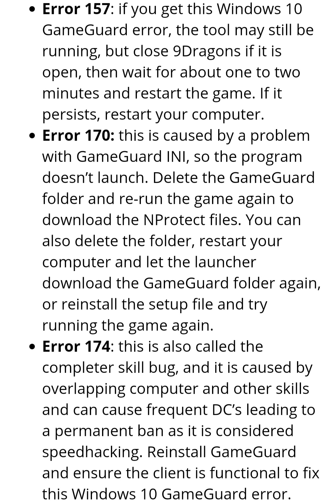 [Fixed] gameguard error (solved) - Tech2wire