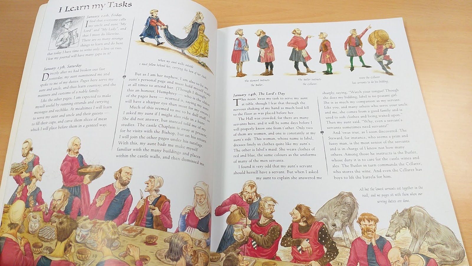 Kid Books Blog 5.Pirate Diary / Castle Diary