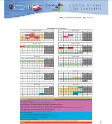 CALENDARIO ESCOLAR 21/22