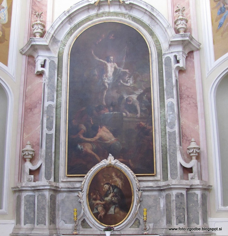 Gornji Grad, katedrala sv. Mohorja in Fortunata, Martin Johann Schmidt Slovenija, Štajerska