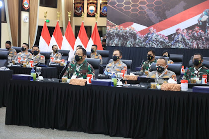 Rapim TNI-Polri 2021 : Bahas Penanggulangan Covid hingga Pemulihan Ekonomi Nasional