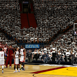 NBA 2K14 Miami Heat Playoffs Crowd Mod