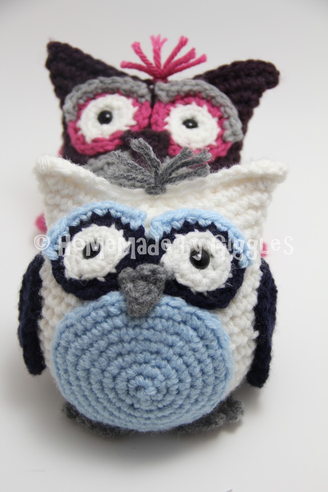 Homemade by Giggles Bean Bag Owl FREE Crochet Pattern!