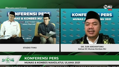 PBNU : Munas dan Konbes NU Dilaksanakan Tanggal 25-26 September 2021