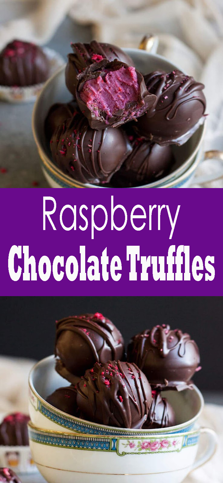 Raspberry Chocolate Truffles pinsgreatrecipes10